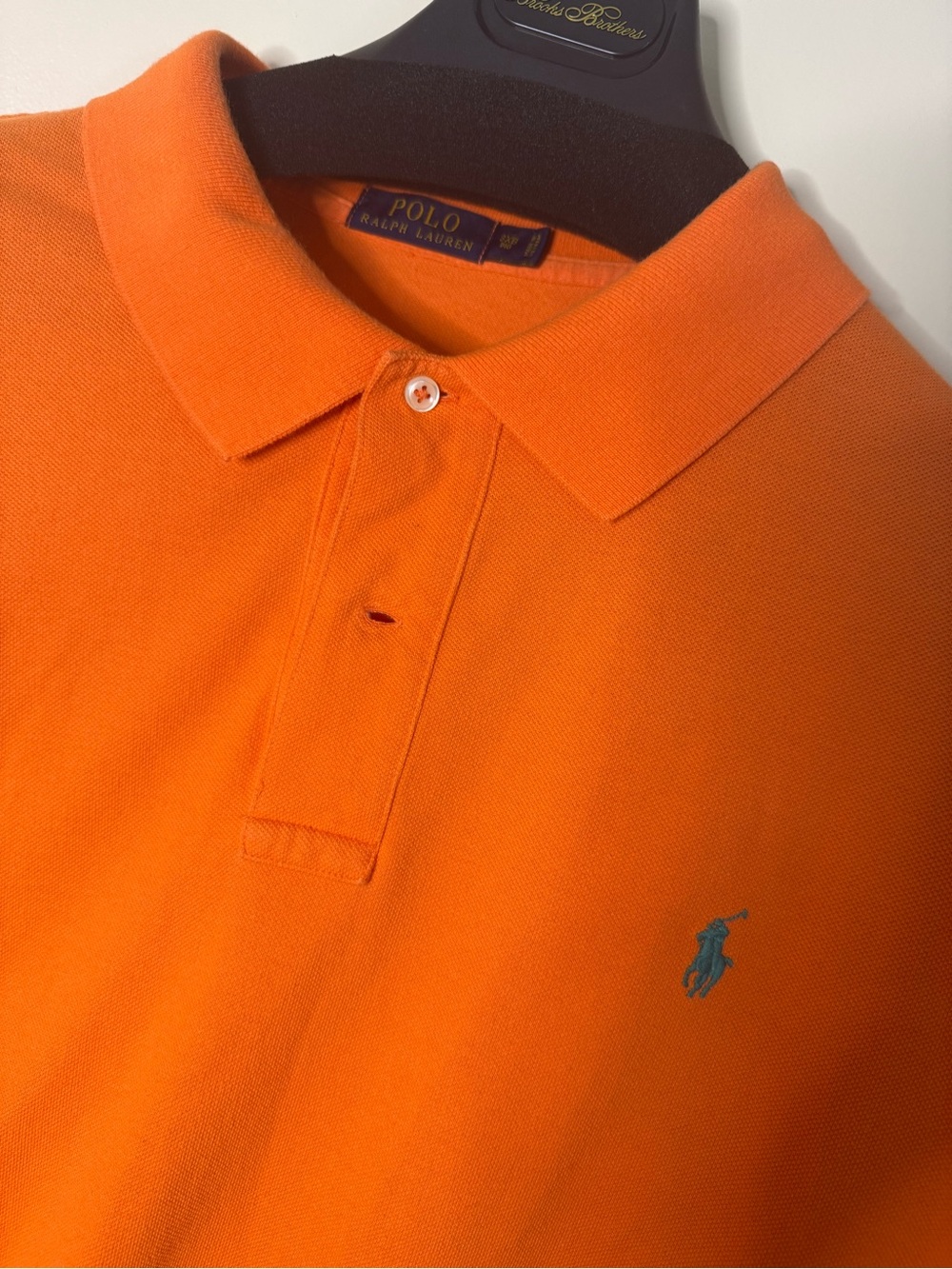 Men’s Polo by Ralph Lauren Bright Orange Polo Shirt 3 XL